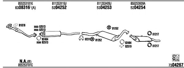 Exhaust System AD30818