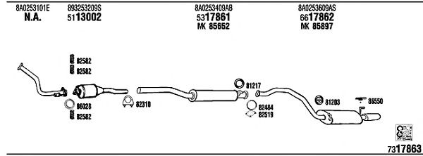 Exhaust System AD80440