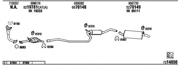 Exhaust System FO20221