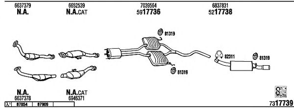 Exhaust System FO60390