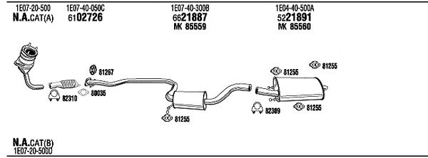 Exhaust System MA12112