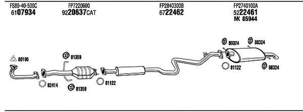 Exhaust System MA20109