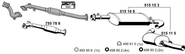 Exhaust System 080066