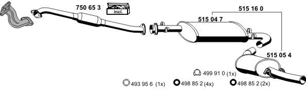 Exhaust System 120074