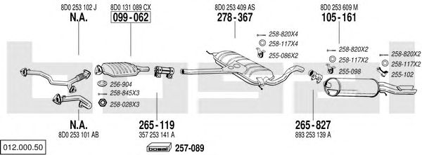 Exhaust System 012.000.50