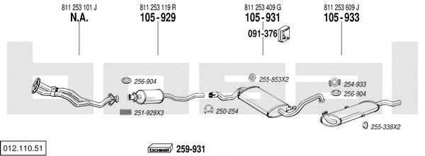 Exhaust System 012.110.51