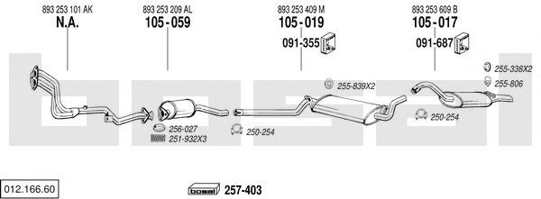 Exhaust System 012.166.60