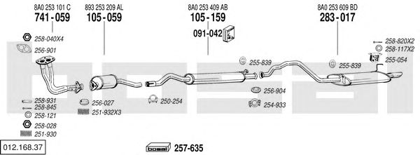 Exhaust System 012.168.37