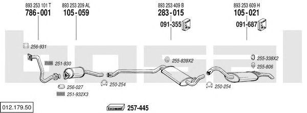 Exhaust System 012.179.50