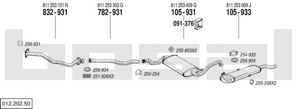 Exhaust System 012.202.50
