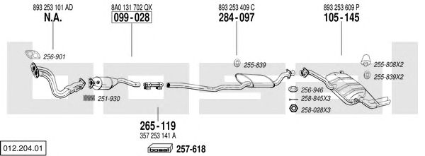 Exhaust System 012.204.01