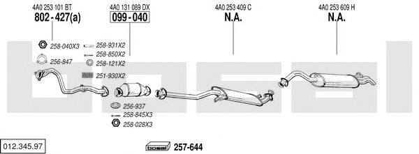 Exhaust System 012.345.97