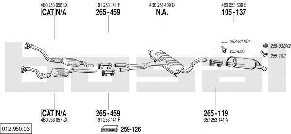 Exhaust System 012.950.03