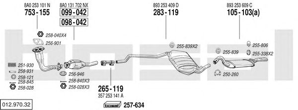 Exhaust System 012.970.32