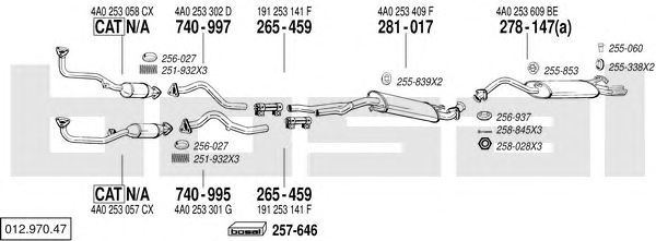 Exhaust System 012.970.47
