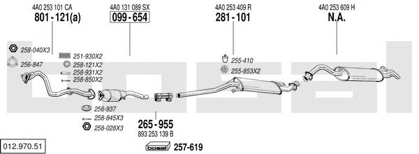 Exhaust System 012.970.51