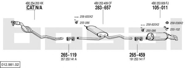 Exhaust System 012.981.02