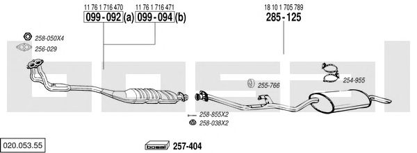 Exhaust System 020.053.55