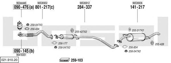Exhaust System 021.910.20