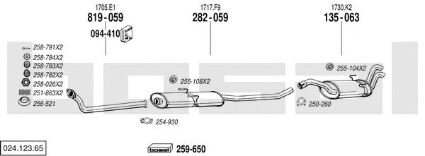 Exhaust System 024.123.65