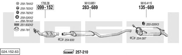 Exhaust System 024.152.63