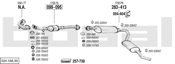 Exhaust System 024.168.30