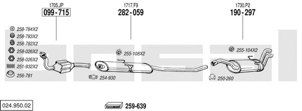Exhaust System 024.950.02