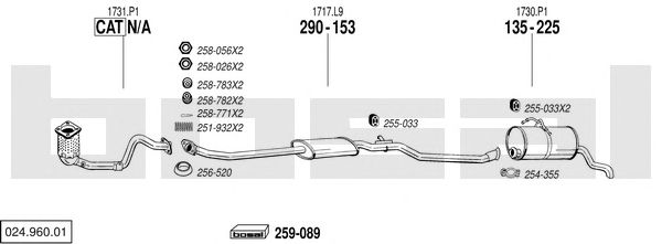 Exhaust System 024.960.01