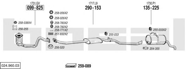 Exhaust System 024.960.03