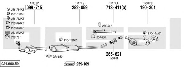 Exhaust System 024.960.59