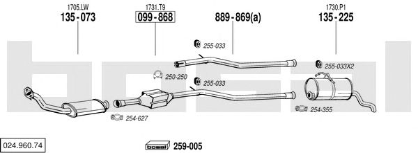 Exhaust System 024.960.74