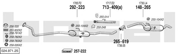 Exhaust System 024.971.25