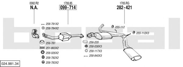 Exhaust System 024.981.34