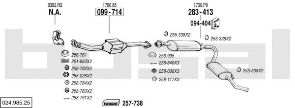 Exhaust System 024.985.25