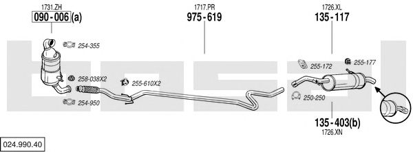 Exhaust System 024.990.40