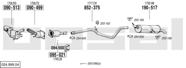 Exhaust System 024.999.04