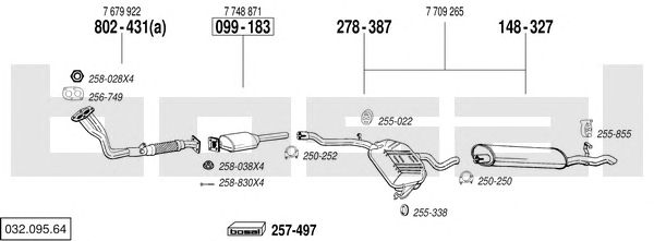 Exhaust System 032.095.64