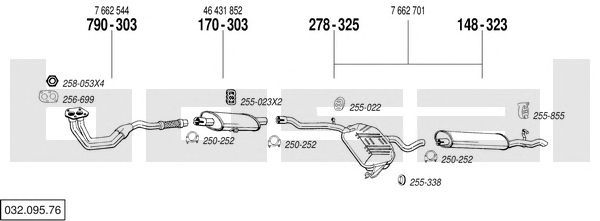Exhaust System 032.095.76