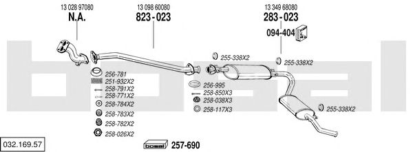 Exhaust System 032.169.57