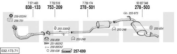Exhaust System 032.173.71