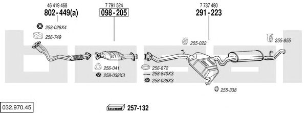 Exhaust System 032.970.45