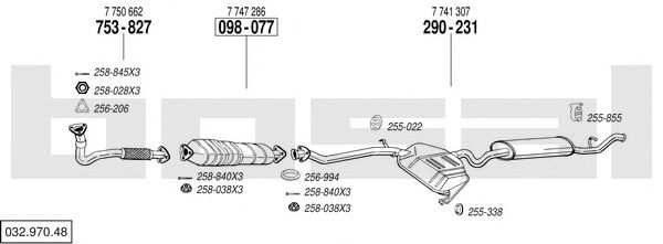 Exhaust System 032.970.48