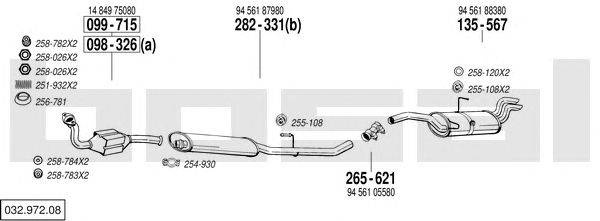 Exhaust System 032.972.08