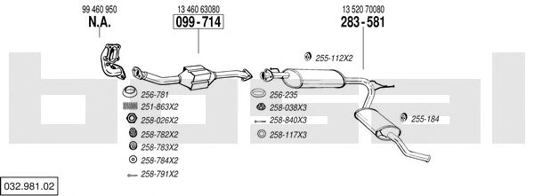 Exhaust System 032.981.02
