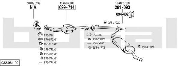 Exhaust System 032.981.09