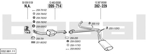 Exhaust System 032.981.11