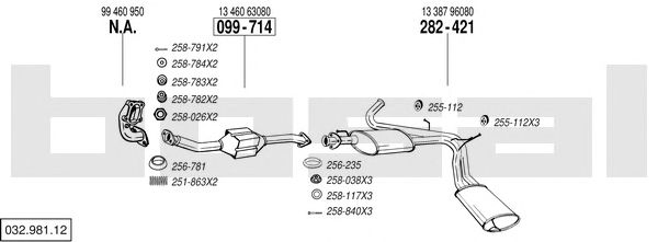 Exhaust System 032.981.12