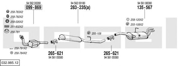 Exhaust System 032.985.12