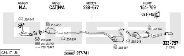 Exhaust System 034.171.51