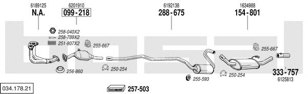 Exhaust System 034.178.21